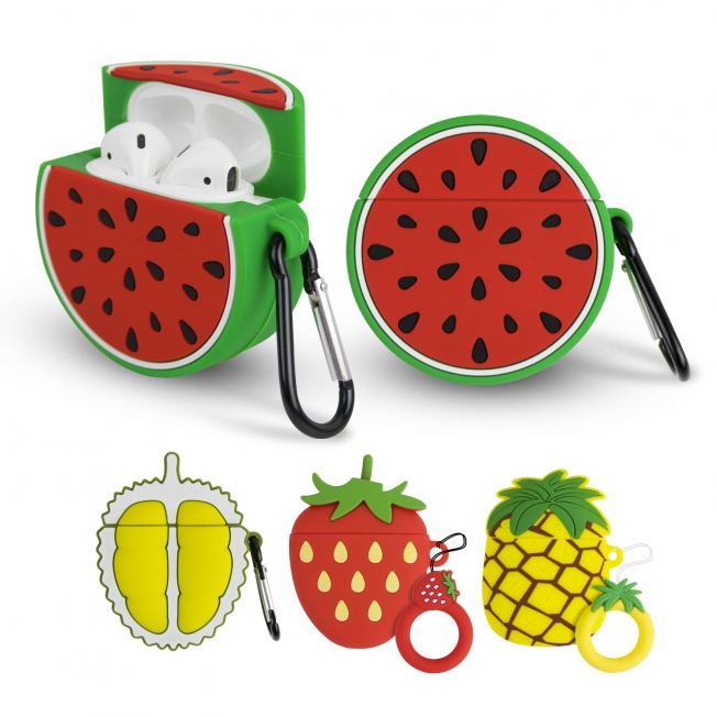 AirPods藍牙耳機專用 水果造型保護套