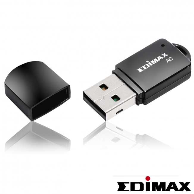 EDIMAX 訊舟 EW-7811UTC AC600雙頻USB迷你無線網路卡 