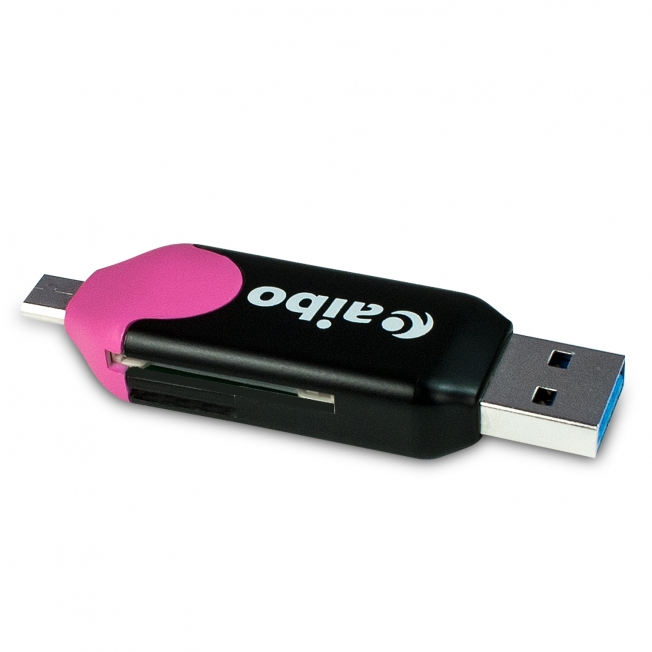 OTG371 USB3.0 OTG迷你讀卡機(USB3.0 A公+SD/TF讀卡)