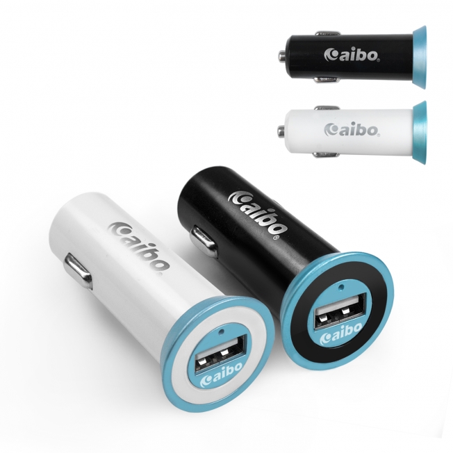 AB237 USB智慧轉換極速快充車用充電器(2.1A)