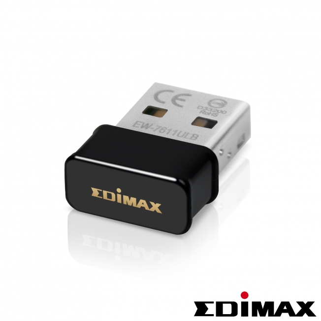 EDIMAX 訊舟 EW-7611ULB N150 Wi-Fi+藍牙4.0 二合一 USB無線網路卡