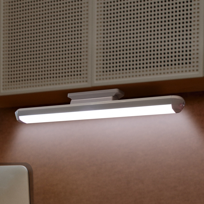 USB充電式磁吸可旋轉 34cm LED閱讀燈(三色光)