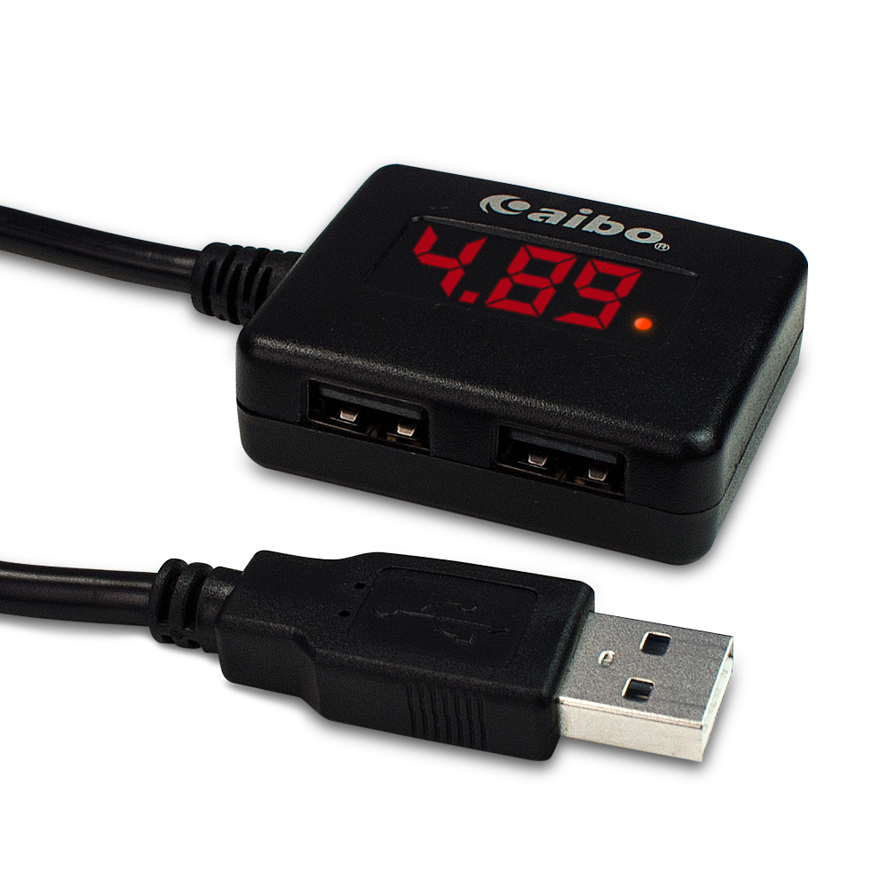 PMT044 USB數位電表4埠充電器