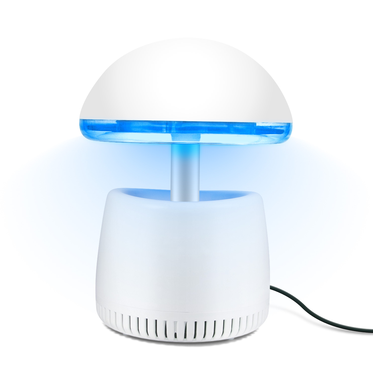USB光觸媒吸入式捕蚊神燈-白色